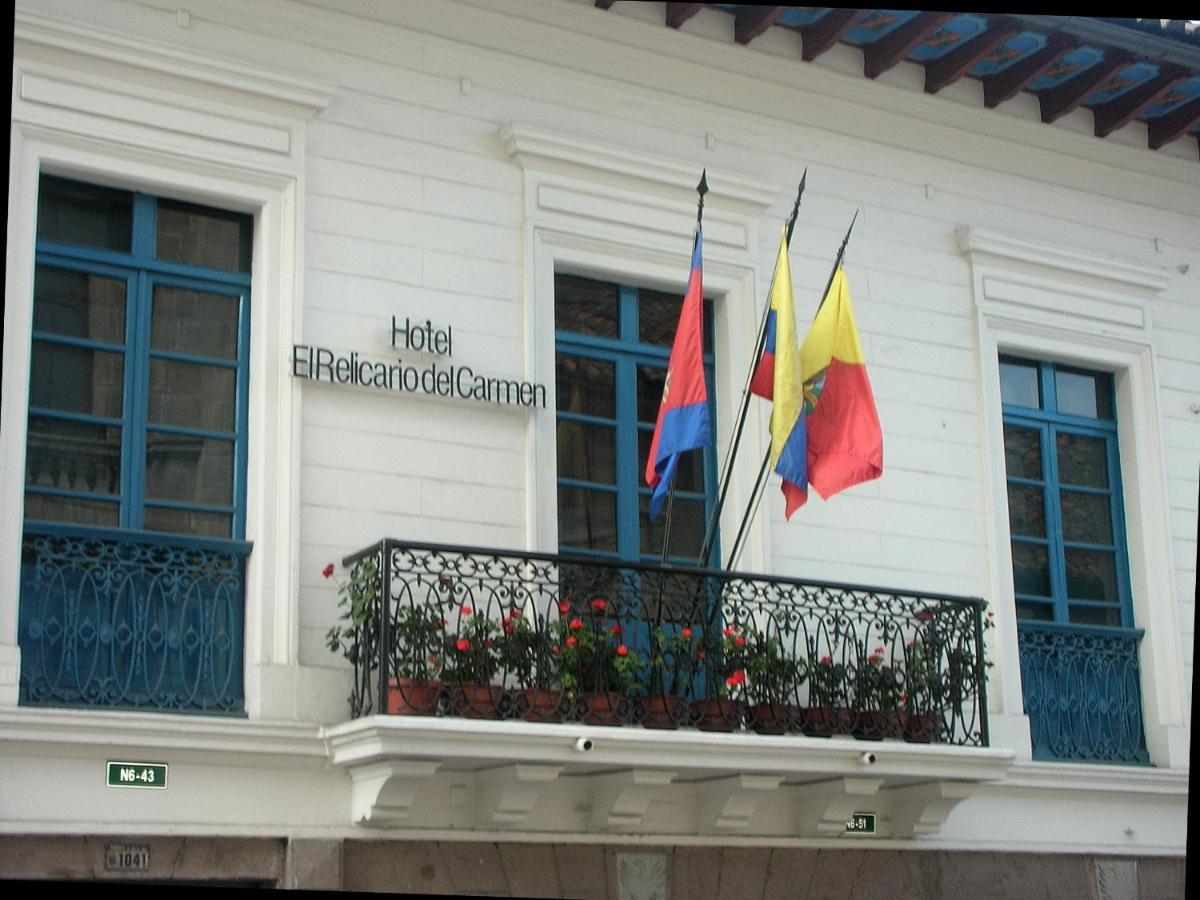 Hotel El Relicario Del Carmen Quito Bagian luar foto